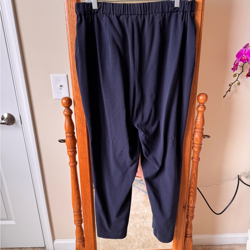 212 Collection Black Pull-On Pants